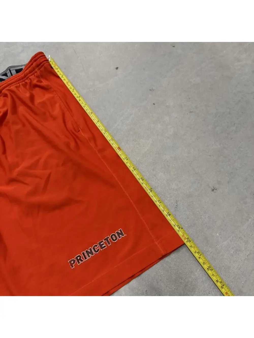 Under Armour Princeton Tigers Shorts Mens XL Orange Athletic Training Gym Shorts - Picture 6 of 7